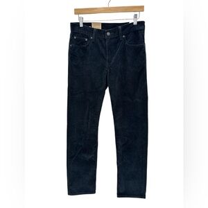Levi’s Black Corduroy Pants W28 L30 Classic Straight Leg Grunge Normcore
